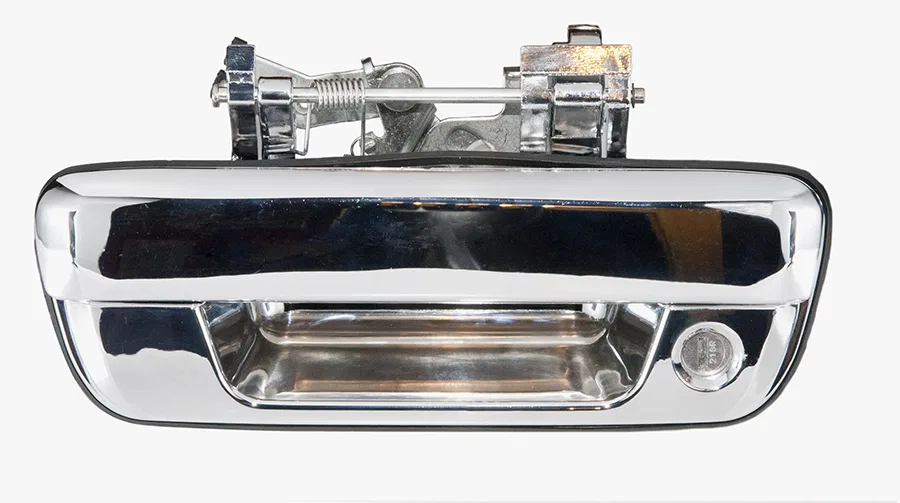 PL1700C – POPNLOCK LLC Tailgate Lock, Locks Tailgate Handle Manual Chrome Direct-Fit